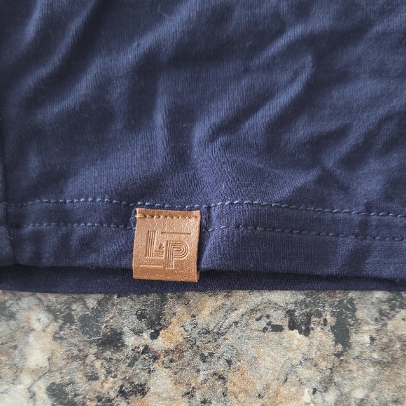 Size 6-12 Months L&P Apparel NEW Navy Blue Tee With Buddha - Picture 4 of 7